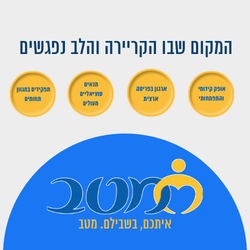 דרושים במטב עמותה לשרותי טיפול ורווחה